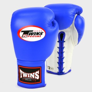Боксерские перчатки Twins Special (BGLL-1 blue/white)